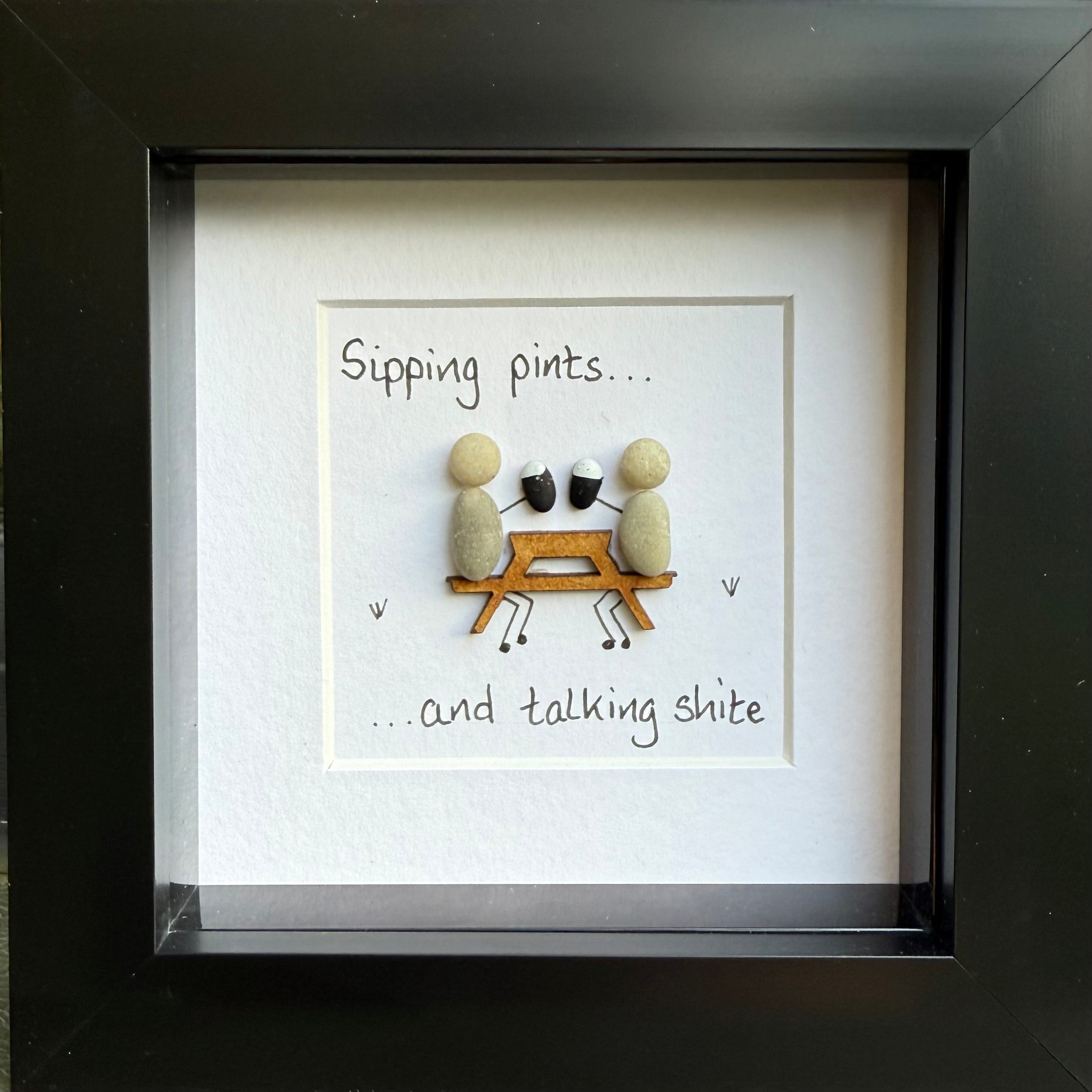 Sipping pints, talking shite 🤭