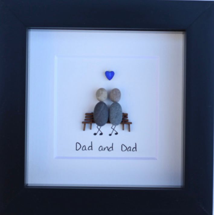 Dad and dad Art Print