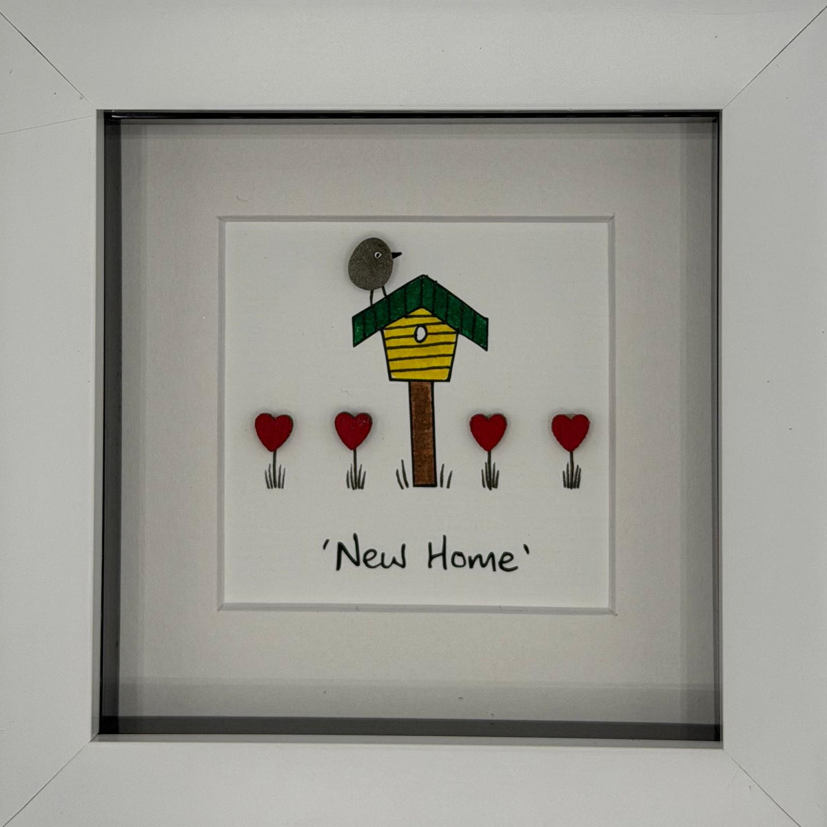 New Home Birdhouse Design Art Print