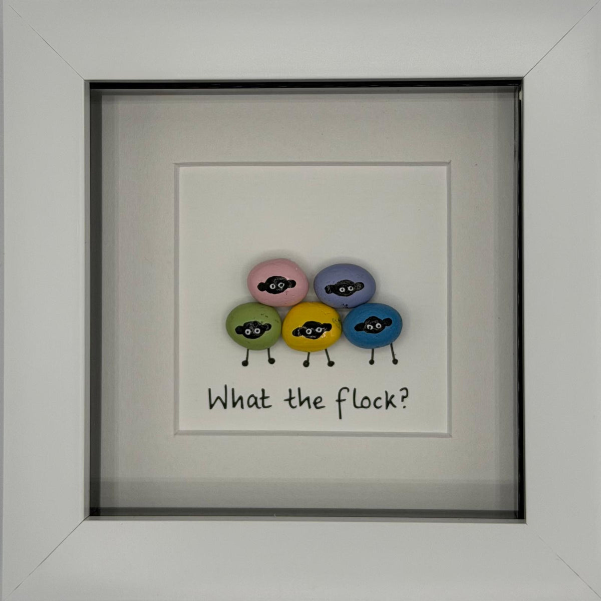 What the flock Art Print