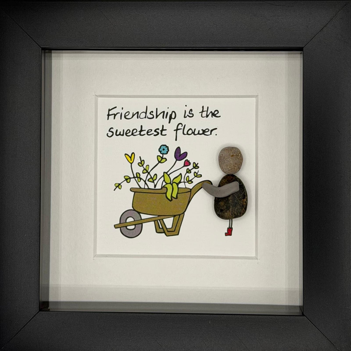Friendship is the sweetest flower Art Print