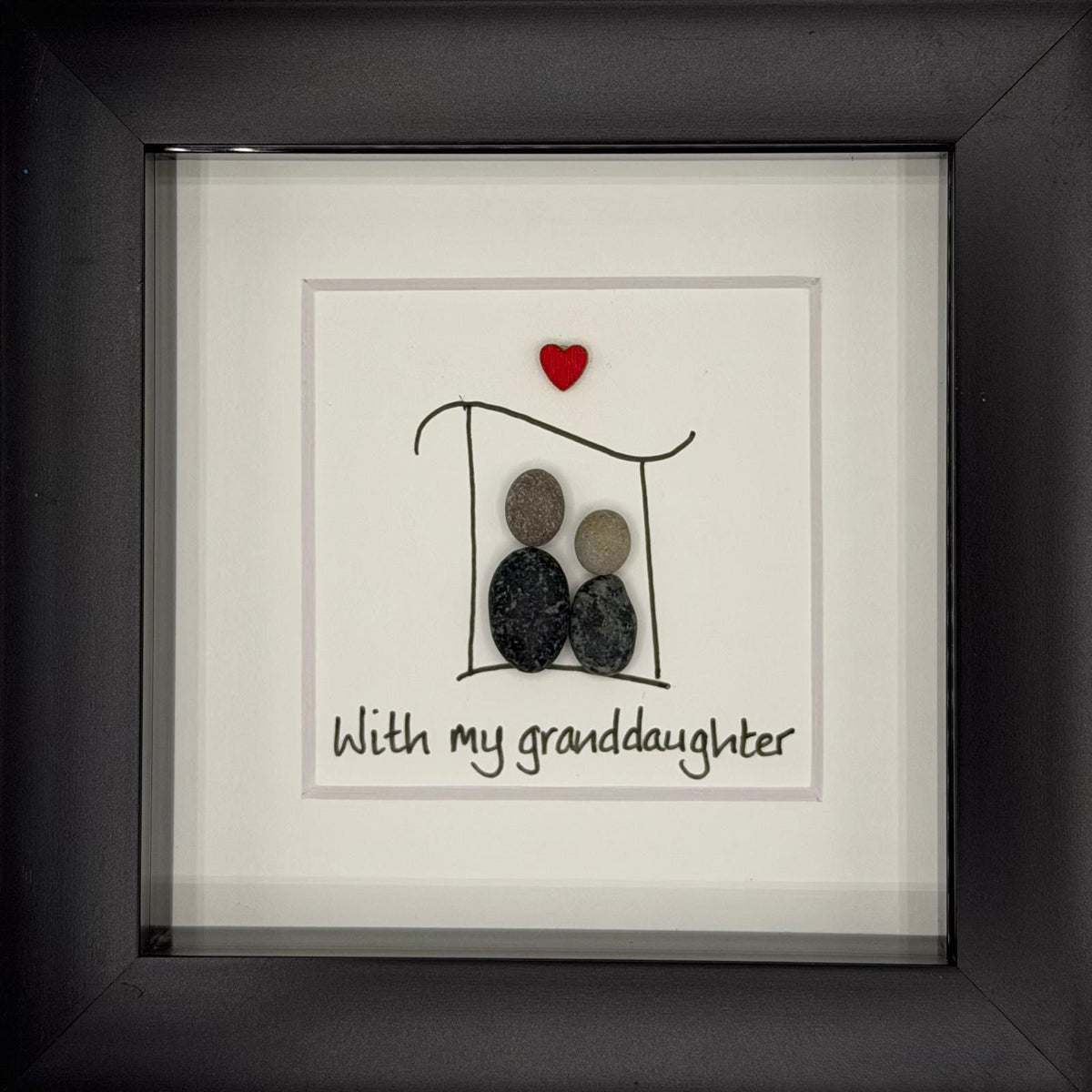 With my granddaughter Art Print