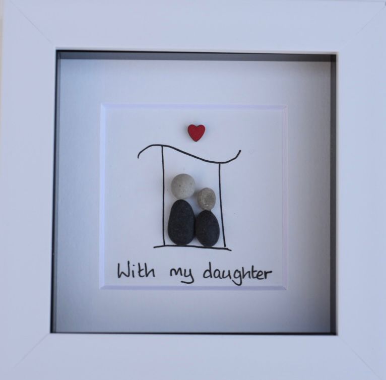 With my daughter Art Print