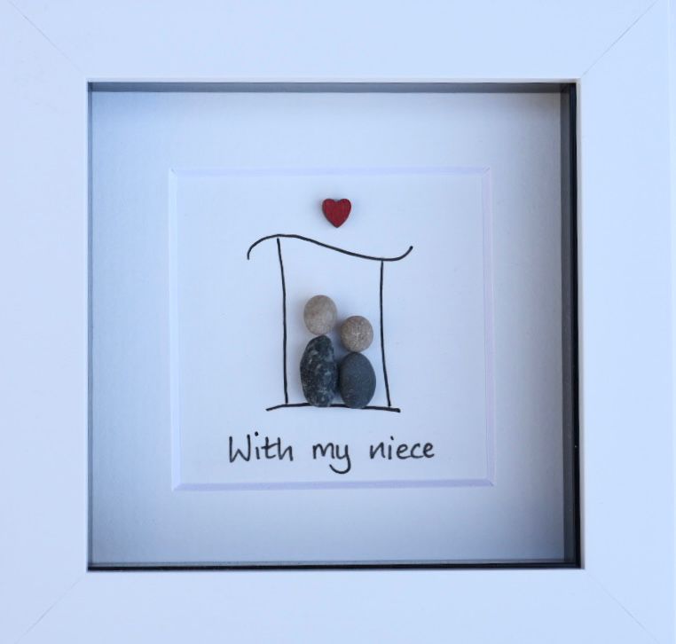With my niece Art Print