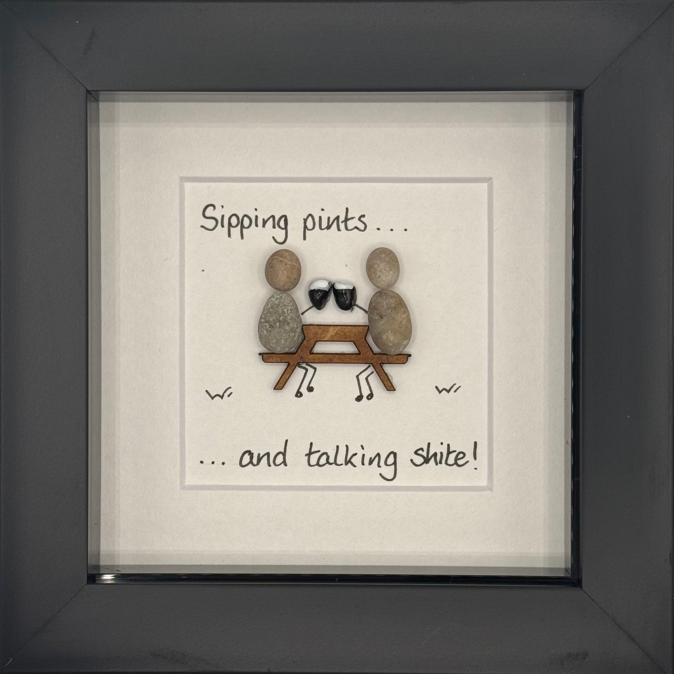 Sipping pints, talking shite 🤭