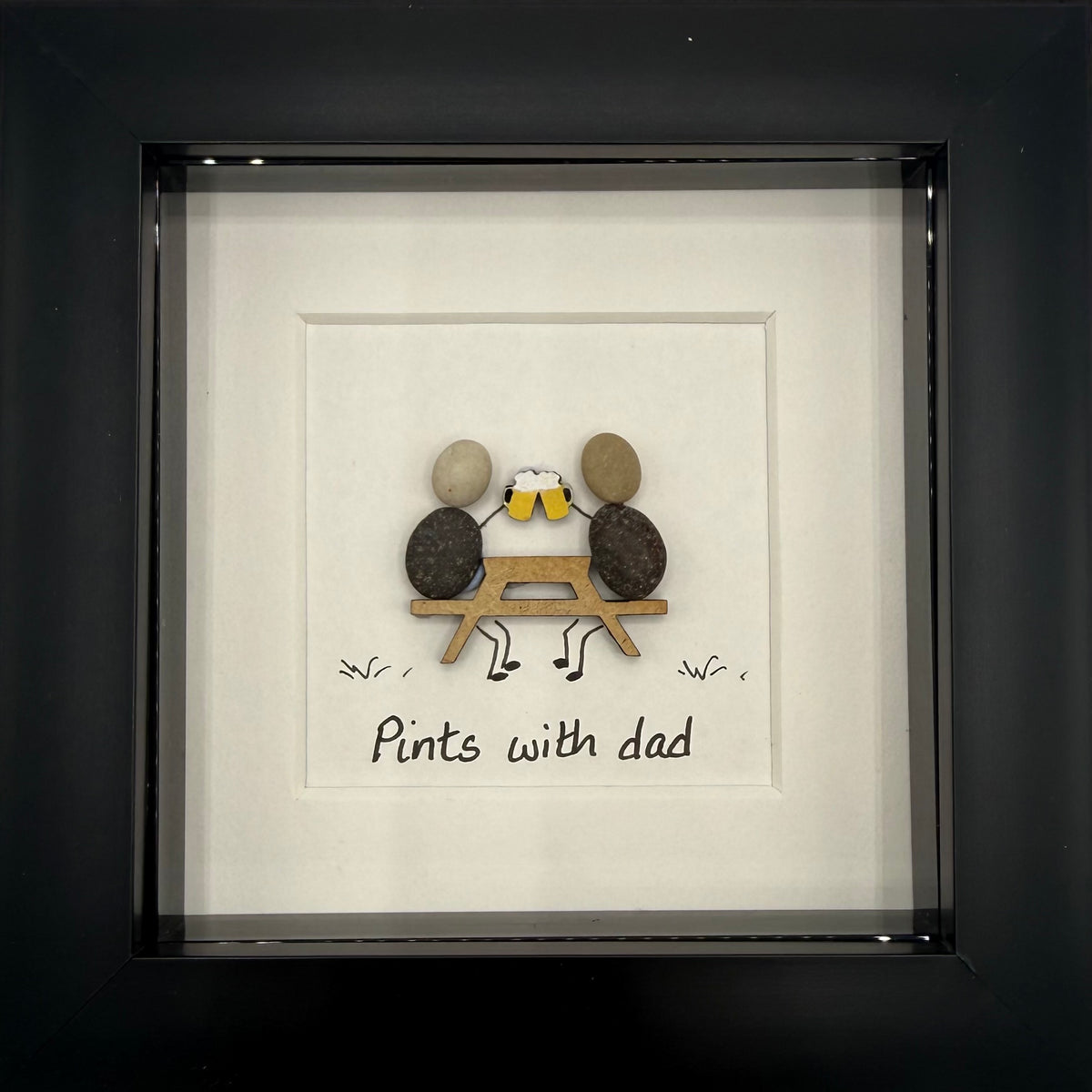 Pints with dad Art Print